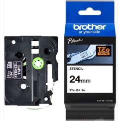 Кассета с трафаретной лентой Brother STE151 черная