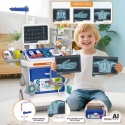 WOOPIE interactive little doctor cart medical kit X-ray 115 cm