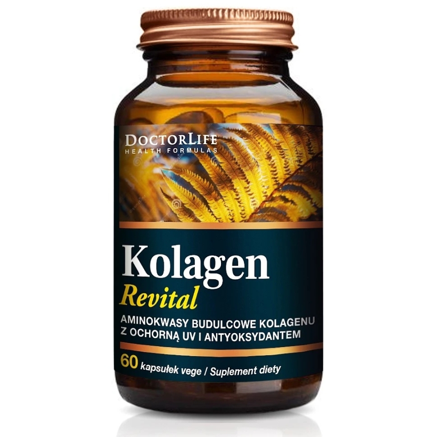 Doctor Life Toidulisand tervislikule nahale Collagen Revital 60 kapslit