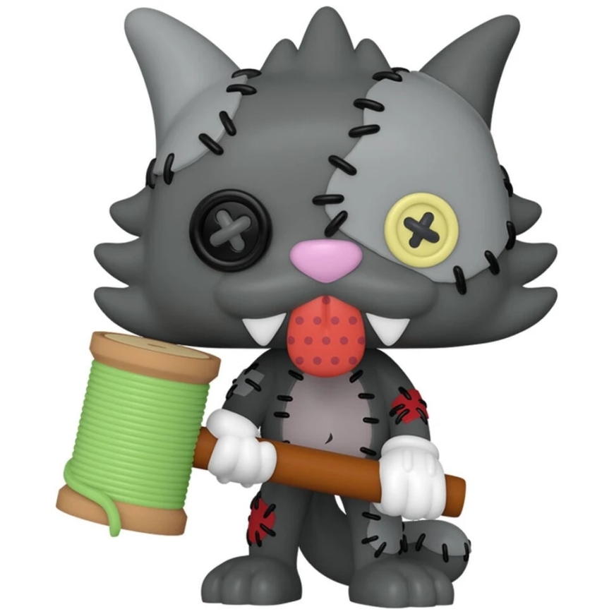 FUNKO POP! Vinyylihahmo: The Simpsons - Patchwork Scratchy, ~9.7 cm – 2
