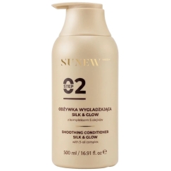 SunewMed+ Silk & Glow siloittava hoitoaine 5 öljyn kompleksilla 500ml