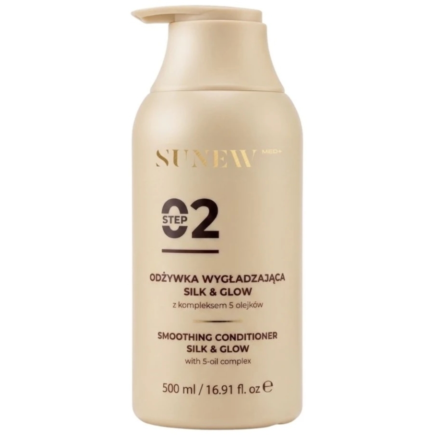 SunewMed+ Silk & Glow smoothing conditioner with a complex of 5 oils 500ml