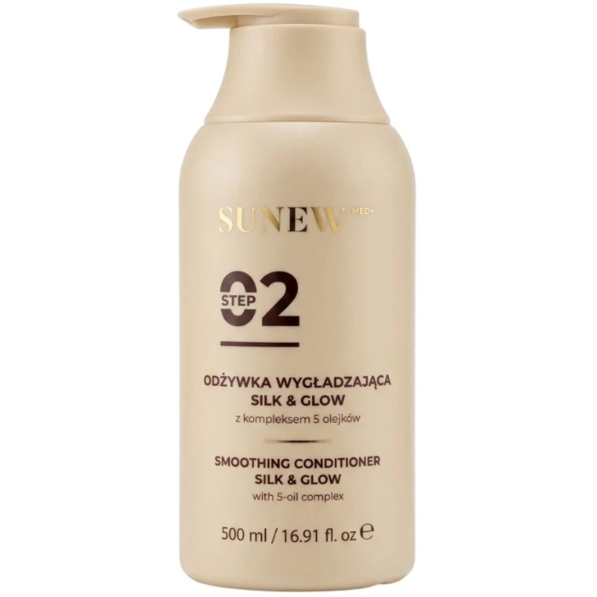 SunewMed+ Silk & Glow smoothing conditioner with a complex of 5 oils 500ml – 2