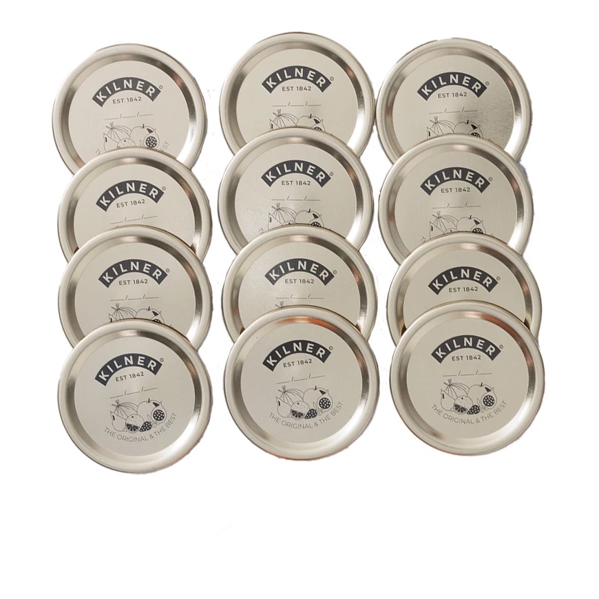 Jar sealing lids, 12 pcs. / Kilner