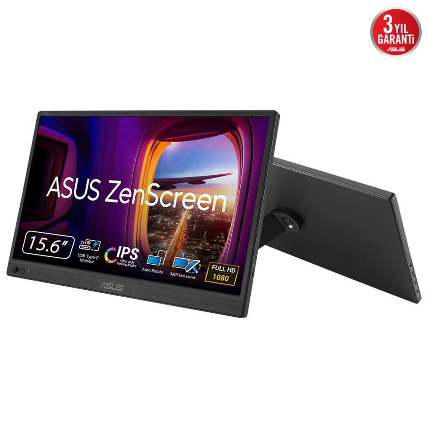 ASUS ZenScreen MB169CK computer monitor 39.6 cm (15.6") 1920 x 1080 pixels Full HD LCD Black – 2