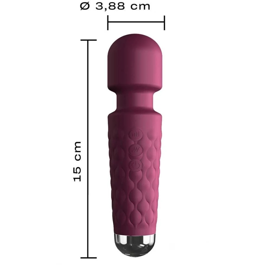 Marc Dorcel DORCEL Mini Wanderful Plum silikona vibrators ar spēcīgu vibrāciju – 2