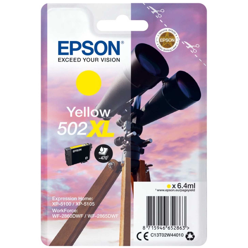 Epson C13T02W44010 502XL Yellow