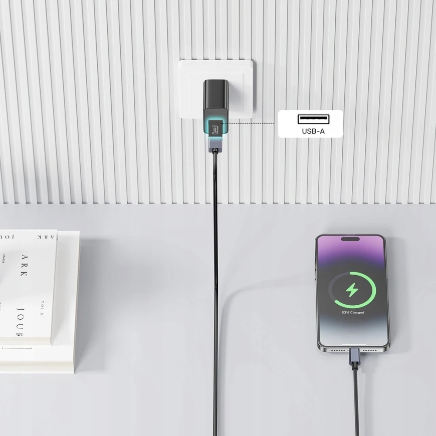 Unitek-tietojen estosovitin USB-A – 4