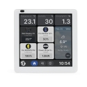 Shelly Wall Screen X1i Silver – smart 4" wall control screen Shelly Wall Screen X1i Silver – smart 4" wall control screen