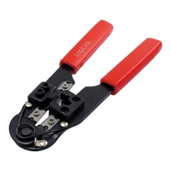 LogiLink WZ0004 kaablitangid Kinnituspress Must, Punane