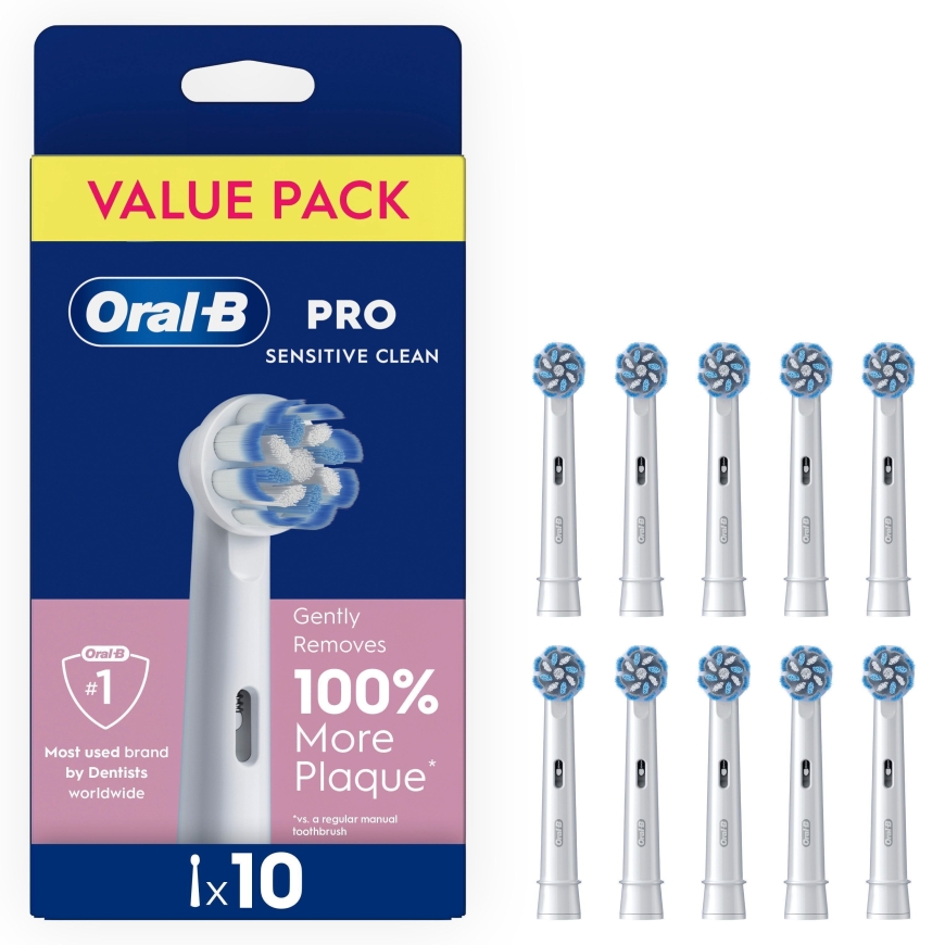 Oral-B Pro Sensitive Clean rezerves birstes, 10 gab.