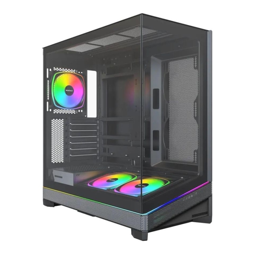 Kotelo||ATX/micro ATX/Mini-ITX/BTF|Musta|SKY 3 (B)|SKY3(B)
