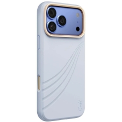 UNIQ Coehl Serina Case for iPhone 18 Pro Max / 17 Pro Max, with magnetic charging, blue