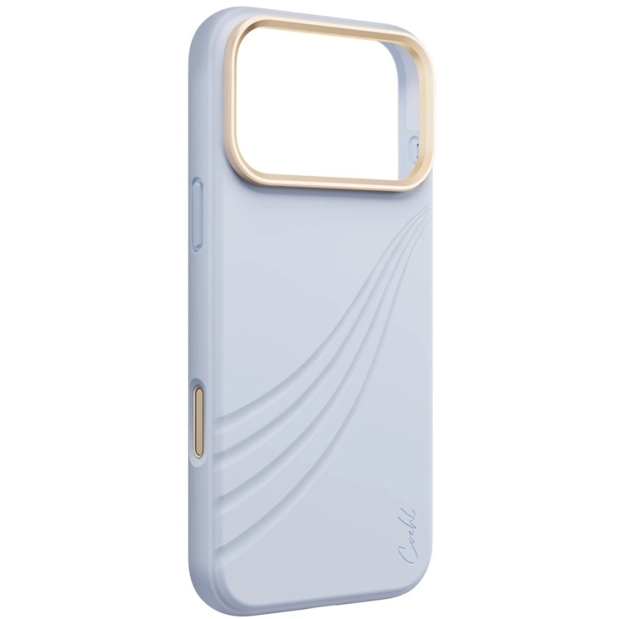 UNIQ Coehl Serina Case for iPhone 18 Pro Max / 17 Pro Max, with magnetic charging, blue – 4