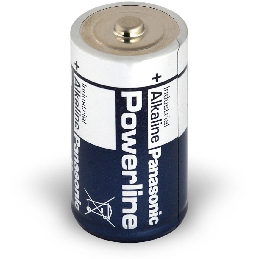 Baterija - Panasonic LR14 Alkaline 1.5V Industrial 80-Pack Juoda – 4