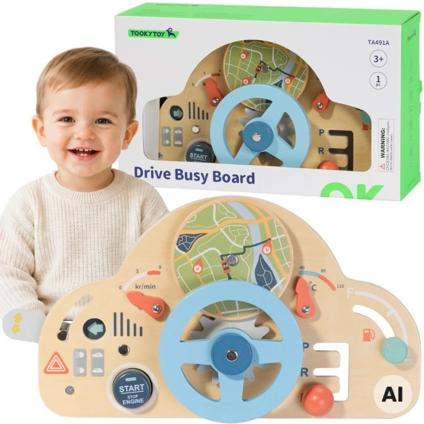 Tooky Toys TOOKY TOY puiset oppimistyylit 3+