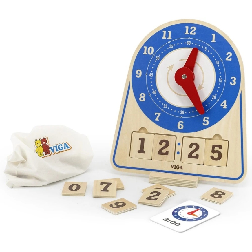 Tooky Toys TOOKY TOY koka izglītojošs stūres rats 3+ – 2
