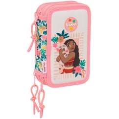 Safta Disney Moana Vaiana triple pencil case 37pcs