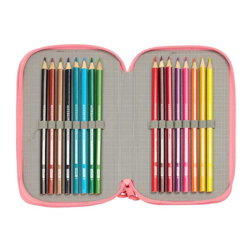 Safta Disney Moana Vaiana triple pencil case 37pcs – 4