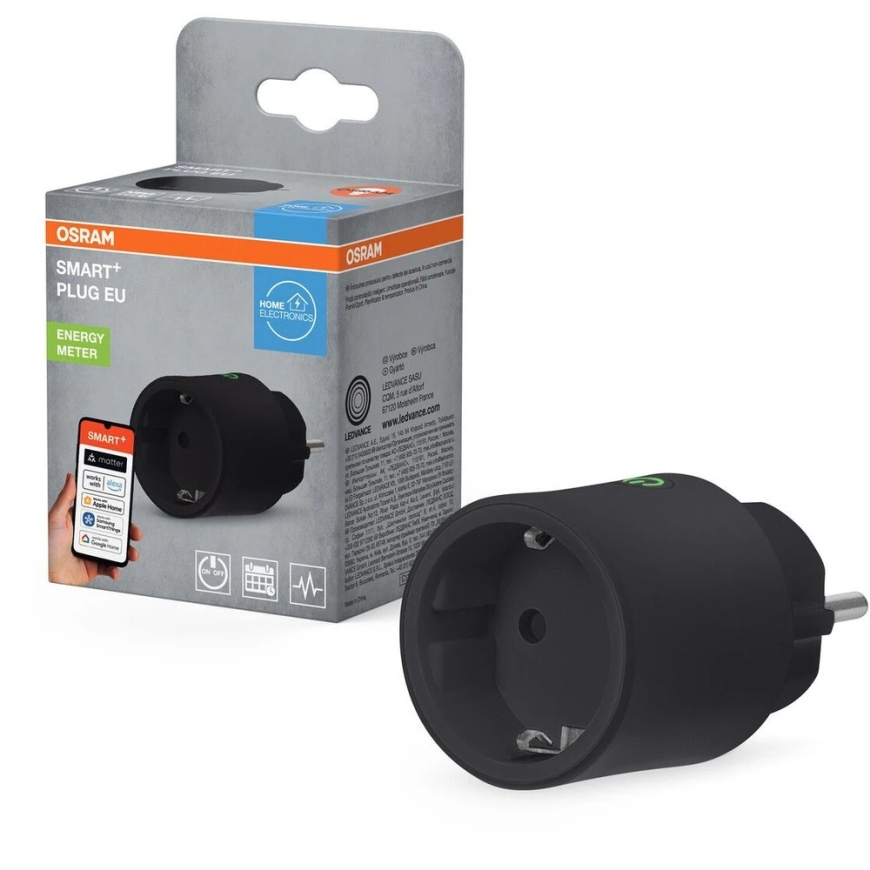 Osram SMART+ MATTER Plug EU Черный | Черный – 2