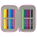 Safta Kpop Demon Hunters Stage triple pencil case 37pcs Safta Kpop Demon Hunters Stage triple pencil case 37pcs