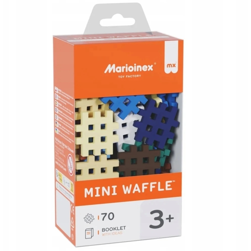 Creative Mini Waffle construction blocks 70 elements Marioinex 909041 – 3