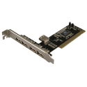 LogiLink 4+1-port USB 2.0 PCI Card interfeisa karte/adapteris LogiLink 4+1-port USB 2.0 PCI Card interfeisa karte/adapteris