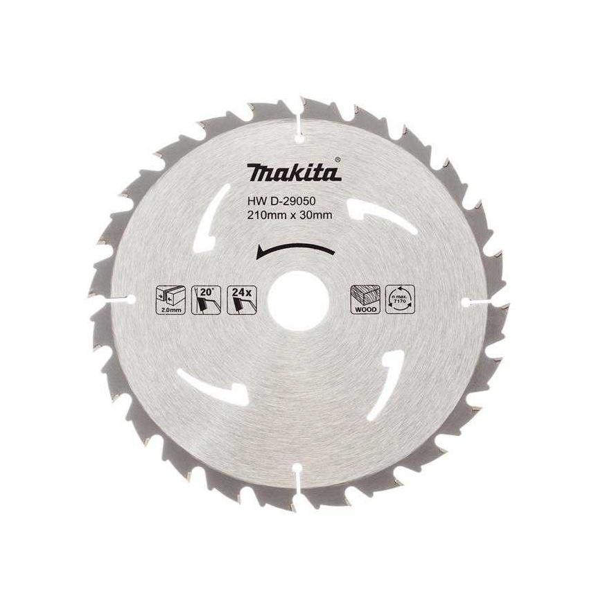 Makita PYÖREÄ SAHA LEVY 210X30/25 24T PUU