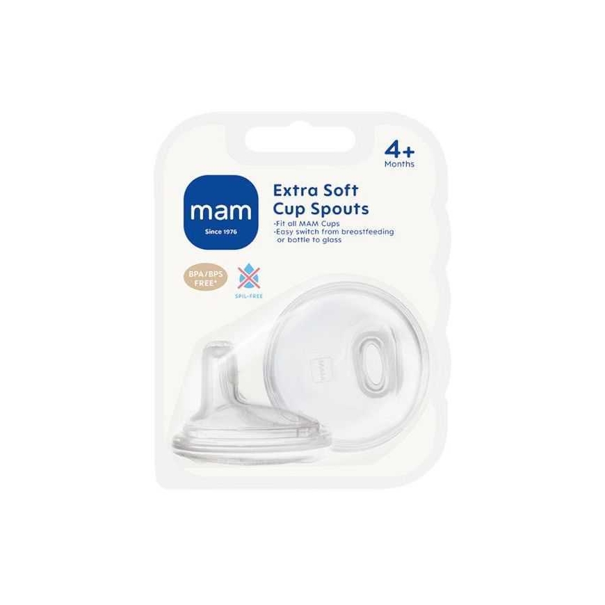 MAM Extra Soft Cup Spouts 4+ – 2