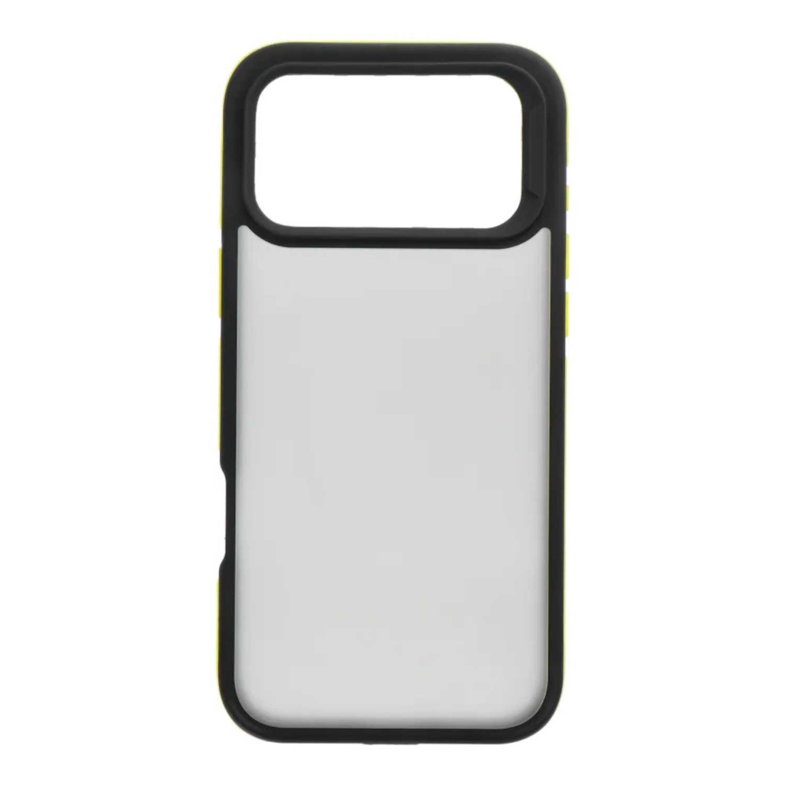 Riff NEO back case for Apple iPhone 17 Pro Black/Yellow – 3