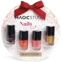 Magic Studio ЦВЕТНЫЕ НОГТИ НАБОР 4 шт Magic Studio ЦВЕТНЫЕ НОГТИ НАБОР 4 шт