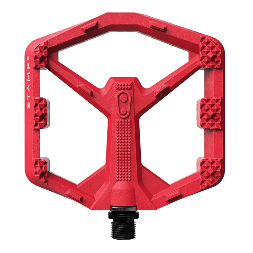CRANKBROTHERS STAMP 0 LARGE BRIGHT Red Pedals