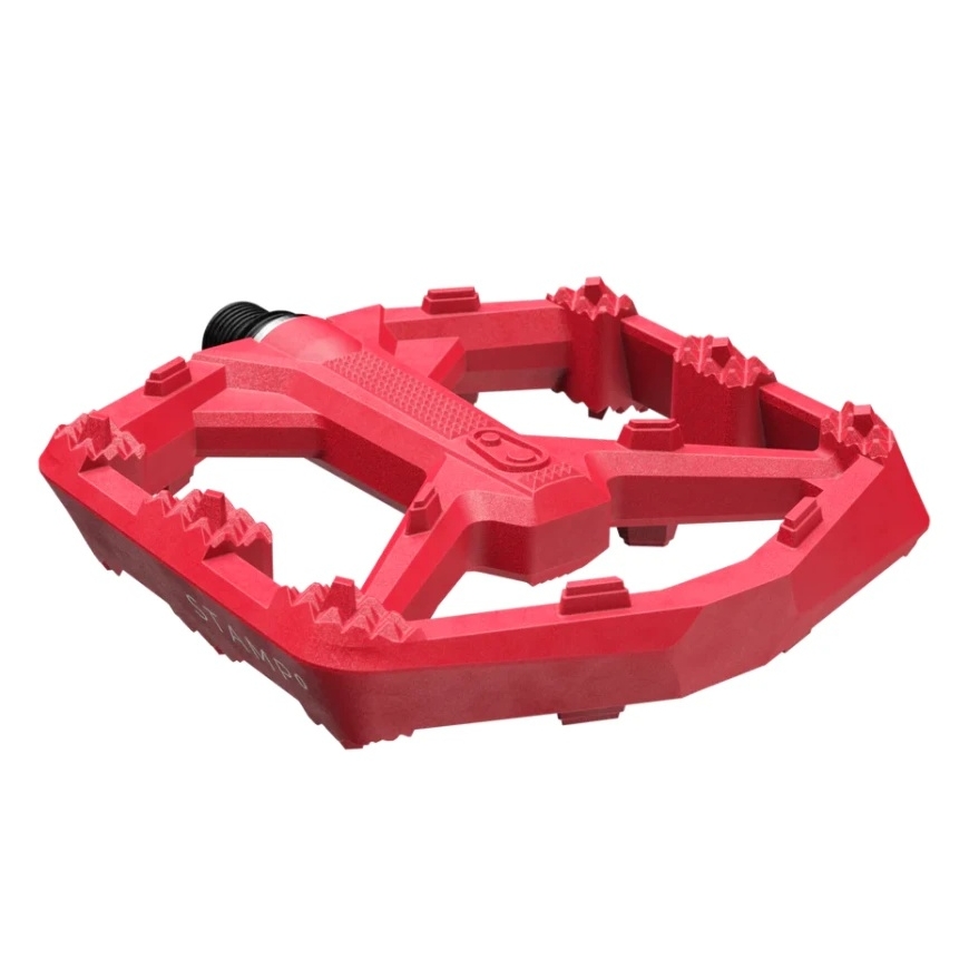 CRANKBROTHERS STAMP 0 LARGE BRIGHT Raudonas Pedalai – 2
