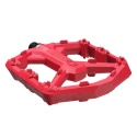 CRANKBROTHERS STAMP 0 LARGE BRIGHT Красные Педали CRANKBROTHERS STAMP 0 LARGE BRIGHT Красные Педали