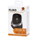 Powerton LIFE FLIXO Juhtmevaba Hiir, Must-Hõbe, 1600DPI Powerton LIFE FLIXO Juhtmevaba Hiir, Must-Hõbe, 1600DPI
