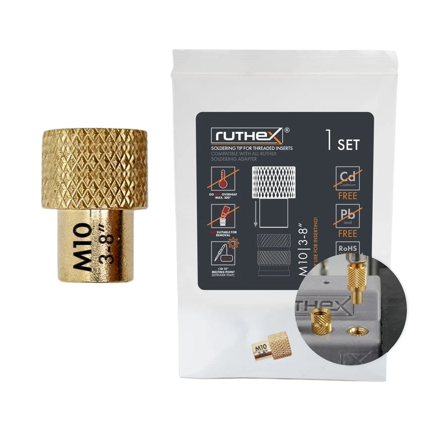 Ruthex Rutex puhastustööriist M10 3/8" keermega sisenditele - 1 tk.