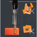 Ruthex Rutex tīrīšanas rīks M10 3/8" vītņu ieliktņiem - 1 gab. Ruthex Rutex tīrīšanas rīks M10 3/8" vītņu ieliktņiem - 1 gab.