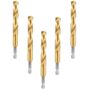 Proedge Metalli pora Milwaukee SHOCKWAVE Punainen HSS-G Ti HEX 11 mm 5 kpl.