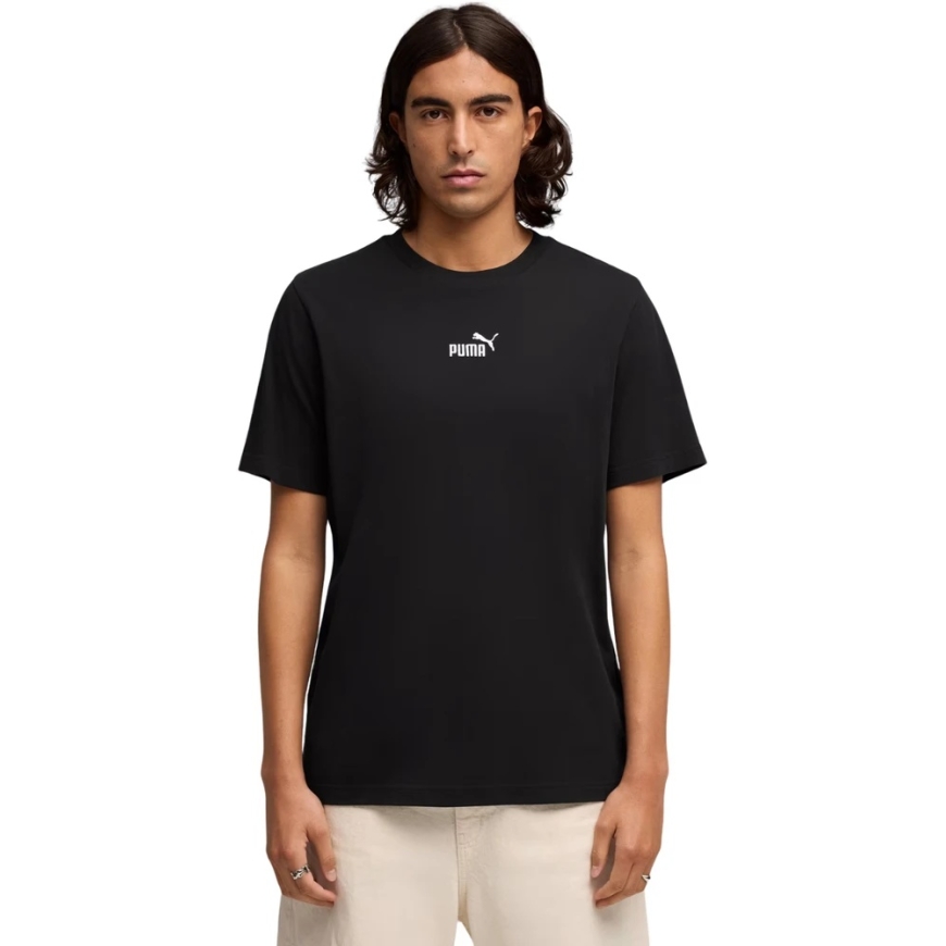 Puma Vīriešu ESS Small No.1 Logo centrālā T-krekls melns 692912 01 (M)