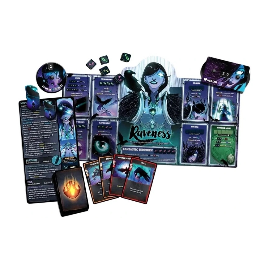 Roxley Games Dice Throne: Raveness varoņu komplekts – 2