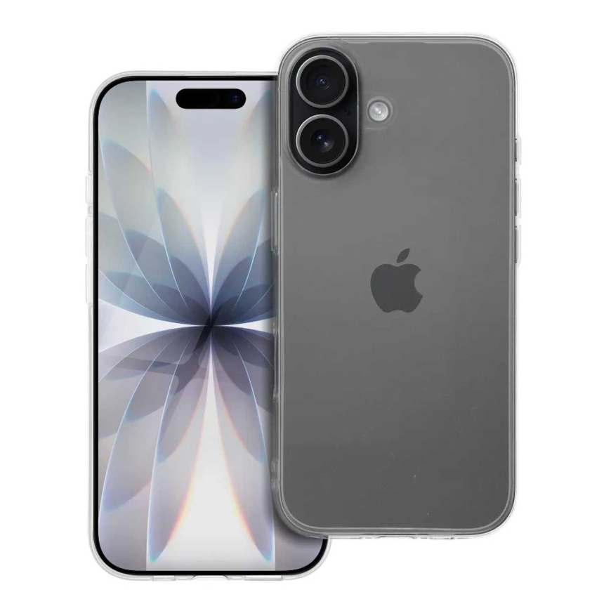 Riff 2 mm skaidrus galinis dėklas iPhone 17 su kameros apsauga