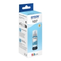 Epson 107 EcoTank -mustepullo, vaalea syaani Epson 107 EcoTank -mustepullo, vaalea syaani