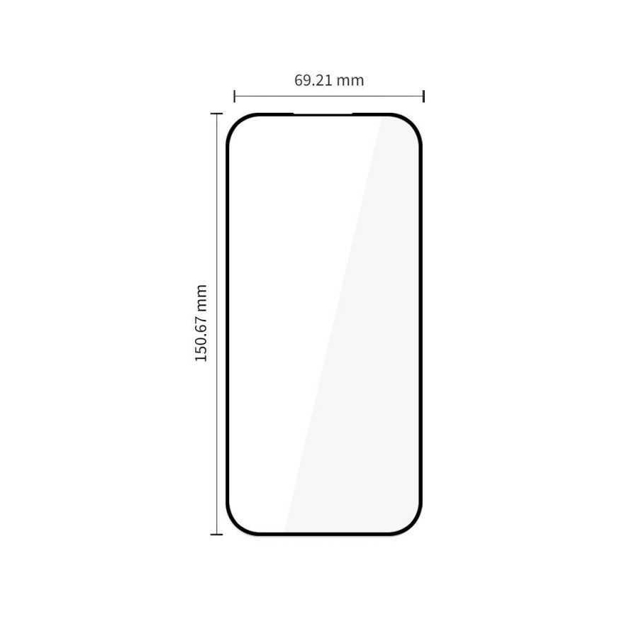Tech-Protect Glass Fit+ 2-pack Pixel 9a/Pixel 10a Черный