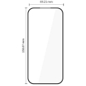 Tech-Protect Glass Fit+ 2-pack Pixel 9a/Pixel 10a Juodas