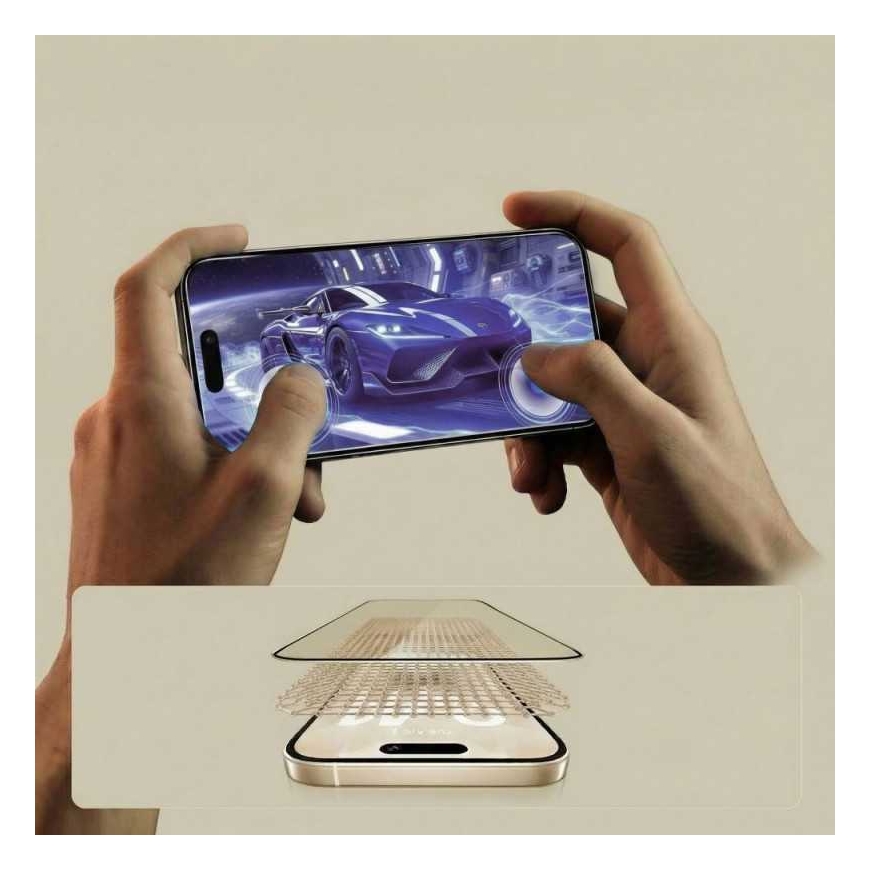 Tech-Protect Glass Fit+ 2-pack Pixel 9a/Pixel 10a Melns – 3