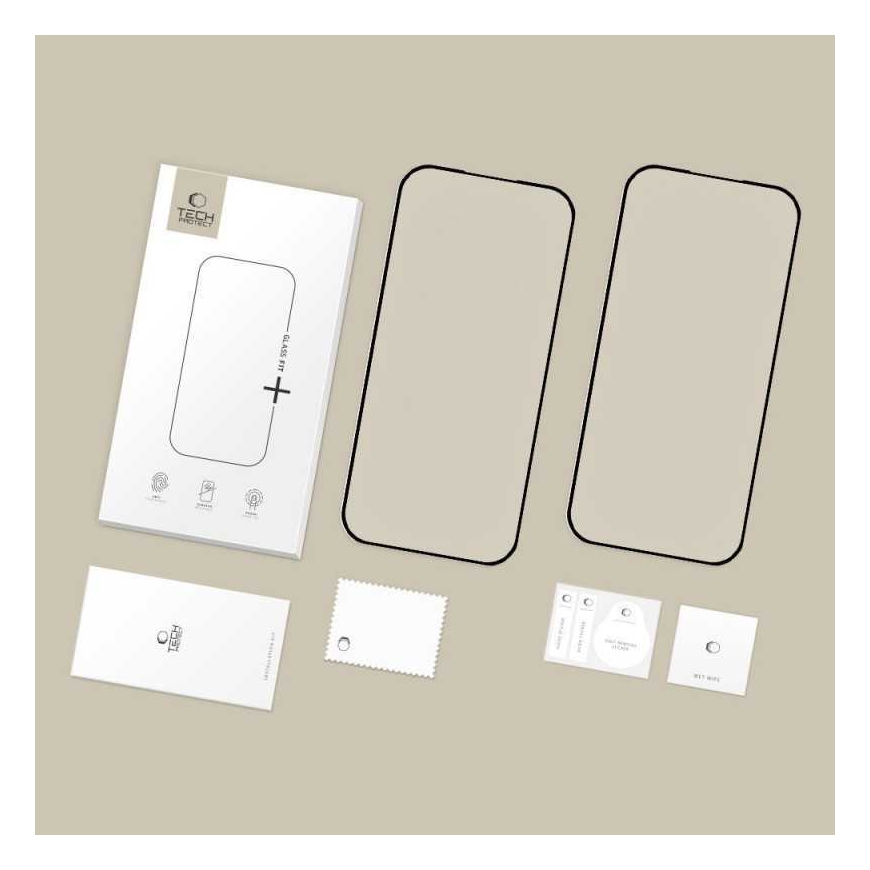 Tech-Protect Glass Fit+ 2-pack Pixel 9a/Pixel 10a Juodas – 4