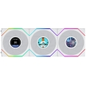 Lian Li Uni Fan TL LCD FLEX ARGB 120mm Korpus Ventilaator Valge 3tk Lian Li Uni Fan TL LCD FLEX ARGB 120mm Korpus Ventilaator Valge 3tk