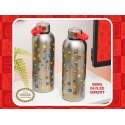 Paladone Super Mario metallivesipullo kantokahvalla Paladone Super Mario metallivesipullo kantokahvalla