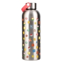 Paladone Super Mario Metal Water Bottle whit Carry Loop Paladone Super Mario Metal Water Bottle whit Carry Loop