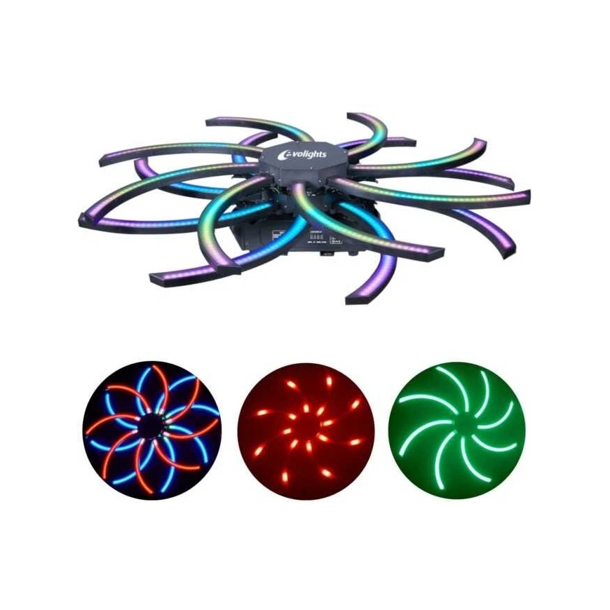 EVOLIGHTS VORTEX DMX-valoefekti